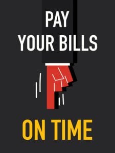 pay your bills on time