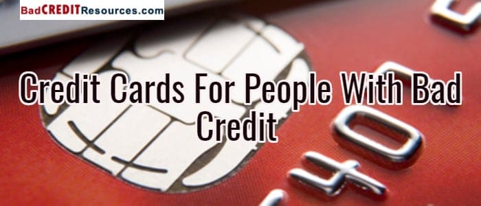 unsecured credit cards for bad credit