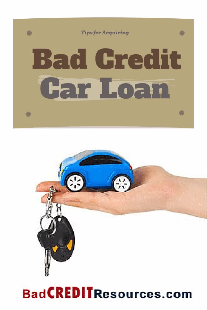 bad credit car loan