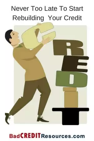 rebuild your credit with bad credit credit cards unsecued