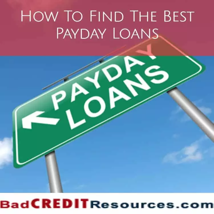 how to find the best payday loans