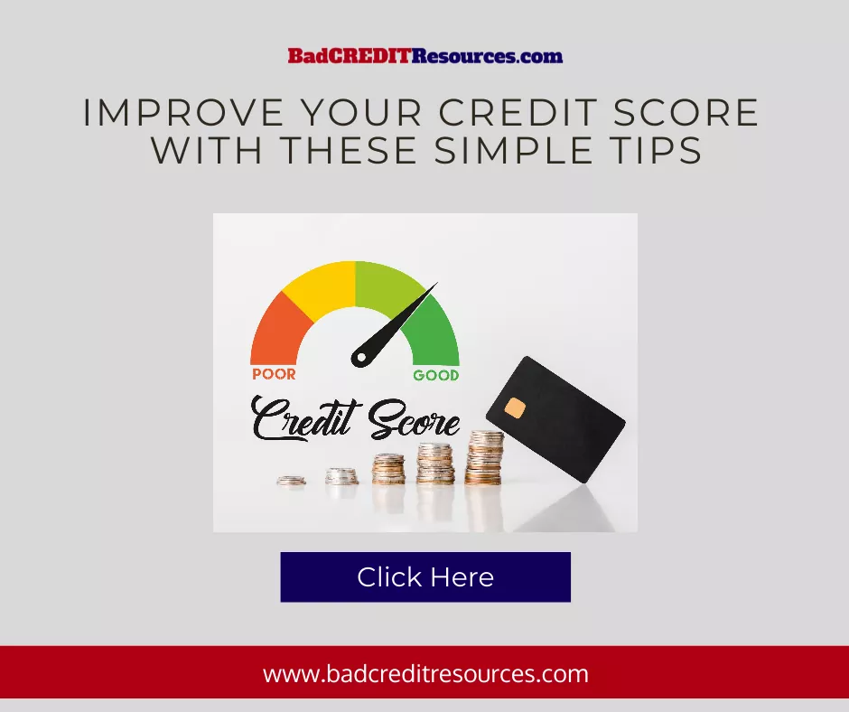 Improve your credit score with these tips