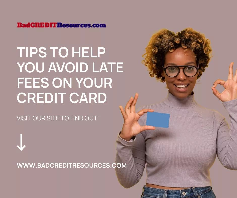 Tips on avoiding credit late fees