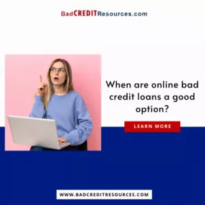 online bad credit loans